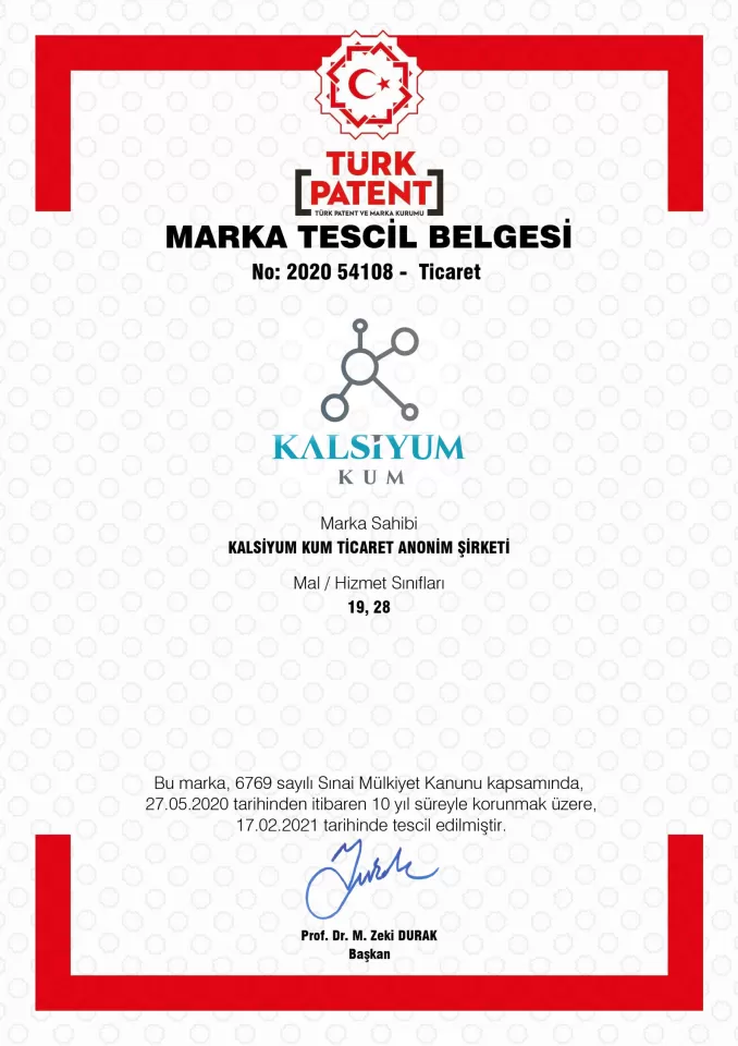 Marka Tescil Belgesi
